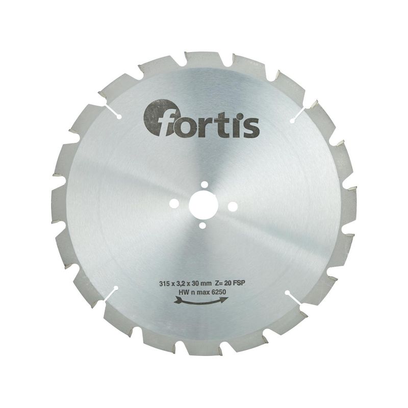 Hoja sier circ MD 315x3,2x30mm Z20 FF Fortis