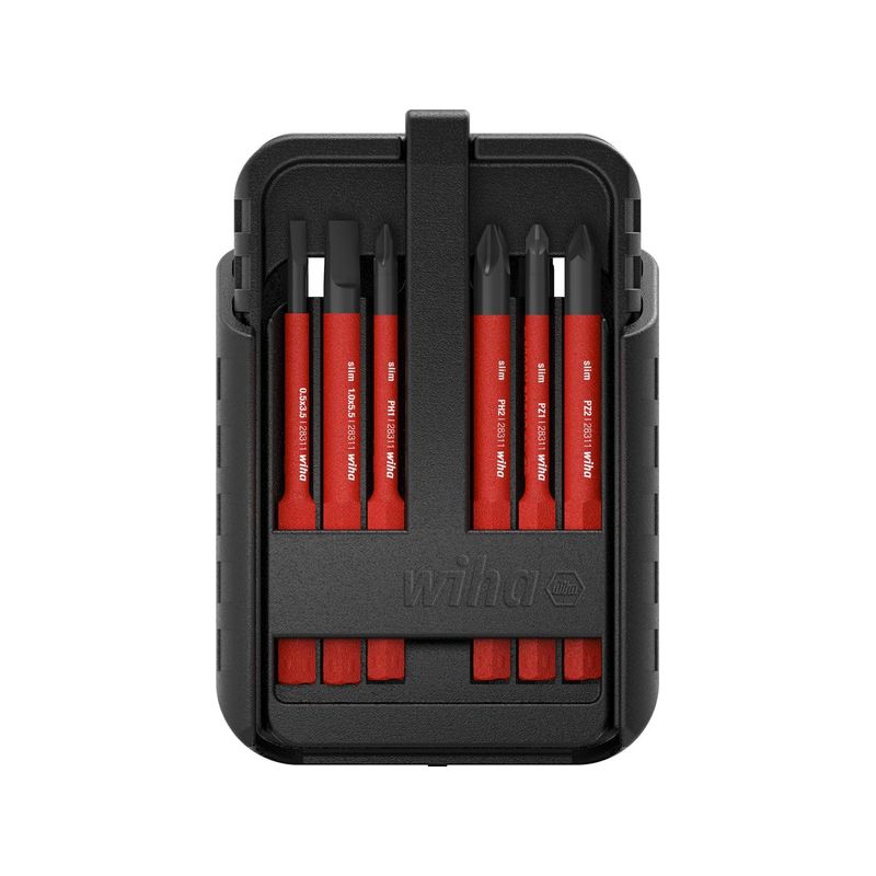Jgo varilla interc. VDE slimBit electricPH, PZ, XENO, planoWiha, de 12 piezas