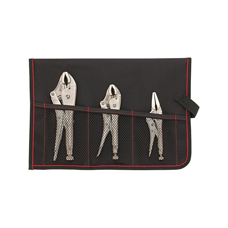 Juego mordazas grip 3 pzas bolsa enrollableFORMAT