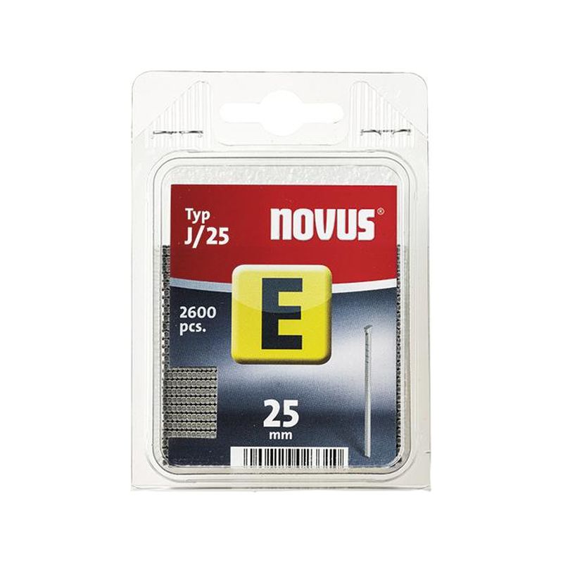 Clavo E Tipo J 19 mm 2600 uds.Novus