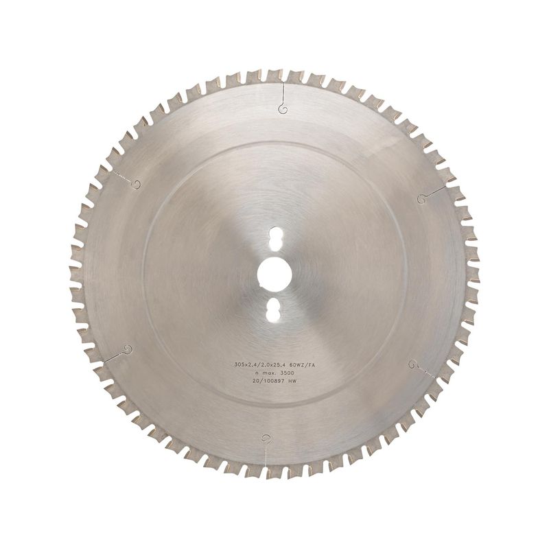 Hoja de sierra circular de metal duro 80d355x2,6/2,2x25,4 FORMAT