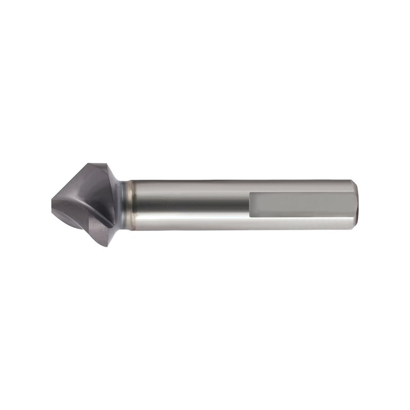 Avelldr cón SpyroTec HSCOde espiral forma C 90GVástago 3 superf. 6,3mmTiAlN Gühring