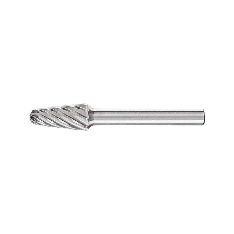Fresa con mango MD forma cono redondo 1020INOX 6mm 10x20mmPferd