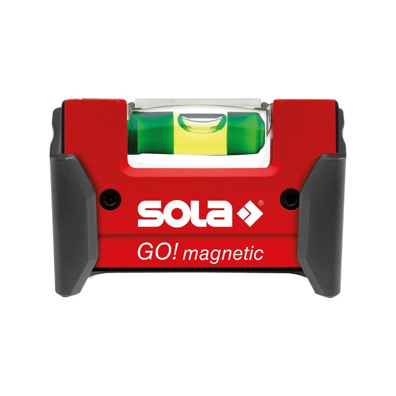 Nivel burbuja magn. mini Go Magnet Clip 7,5cm Sola