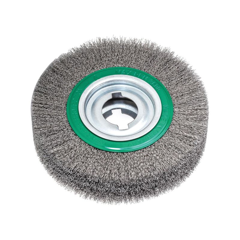 Cepillo circular inox 250x60mm, ondulado 0,35mmLessmann