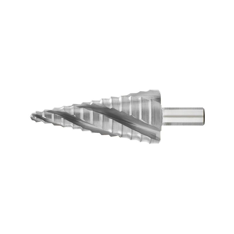 Broca escalon. HSS Ranura espiral cuádruple4-12mm EXACT