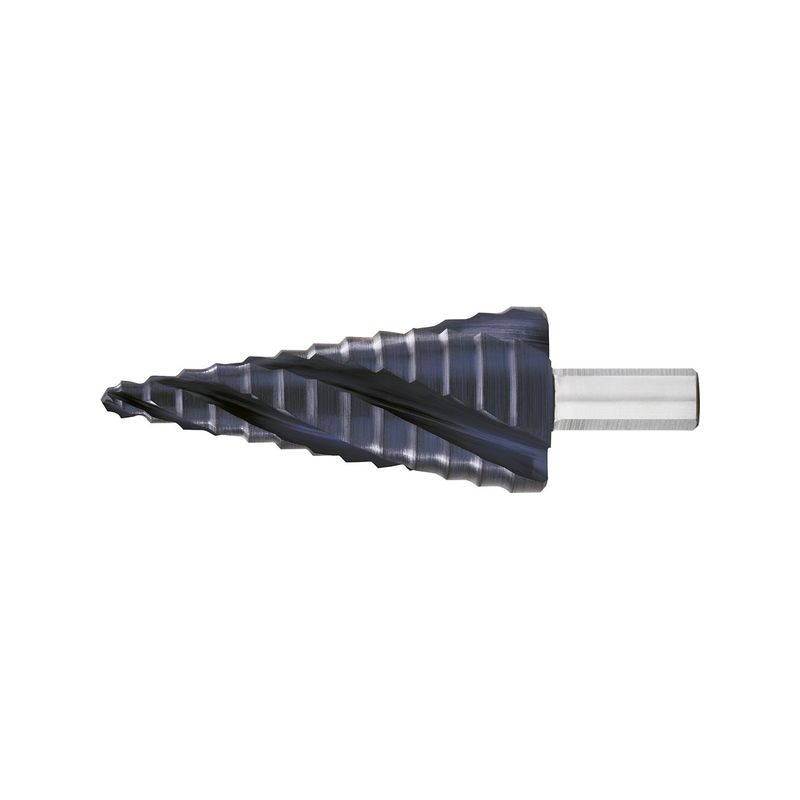 Broca escalon. HSS TiAlN Ranura espiral cuádruple4-20mm EXACT