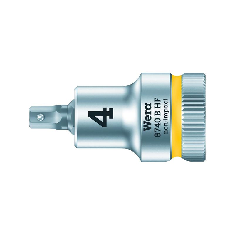 Punta destornillador 3/8"4,0x 35mm hex int HF Wera