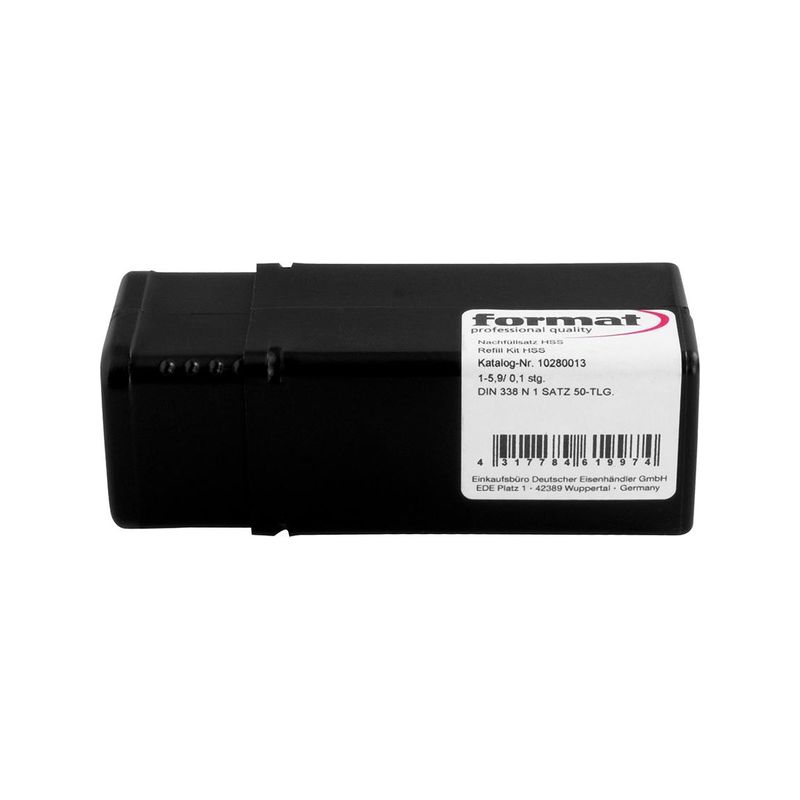 Jg recambio broca espiralDIN338 HSS RN 1.0-5,9mmFORMAT