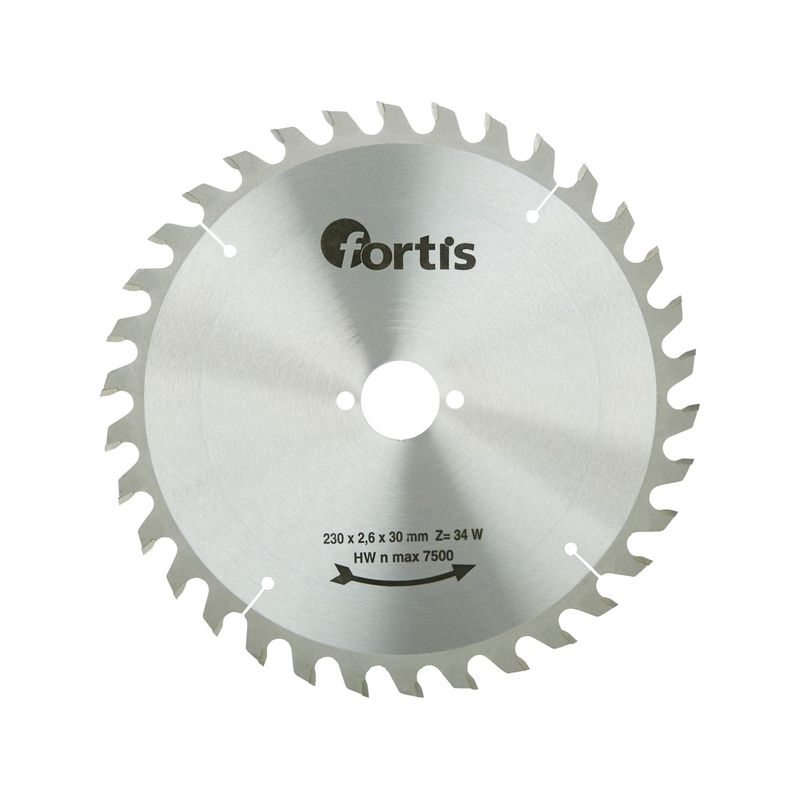 Hoja sier circ MD 230x2,6x30mm Z34W Fortis