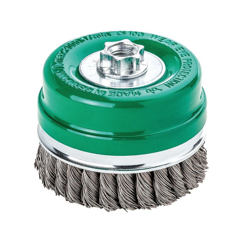 Cep. de copa ac. inox. trenzado 80x0,5mmLessmann