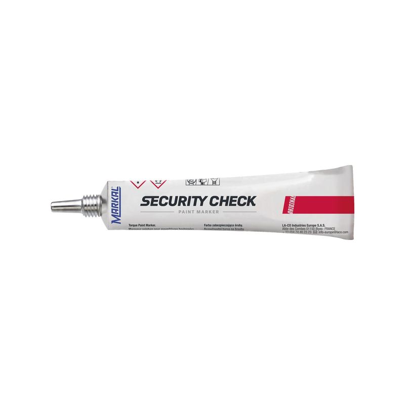 Markal Security-Check barniz de sellado,rojo