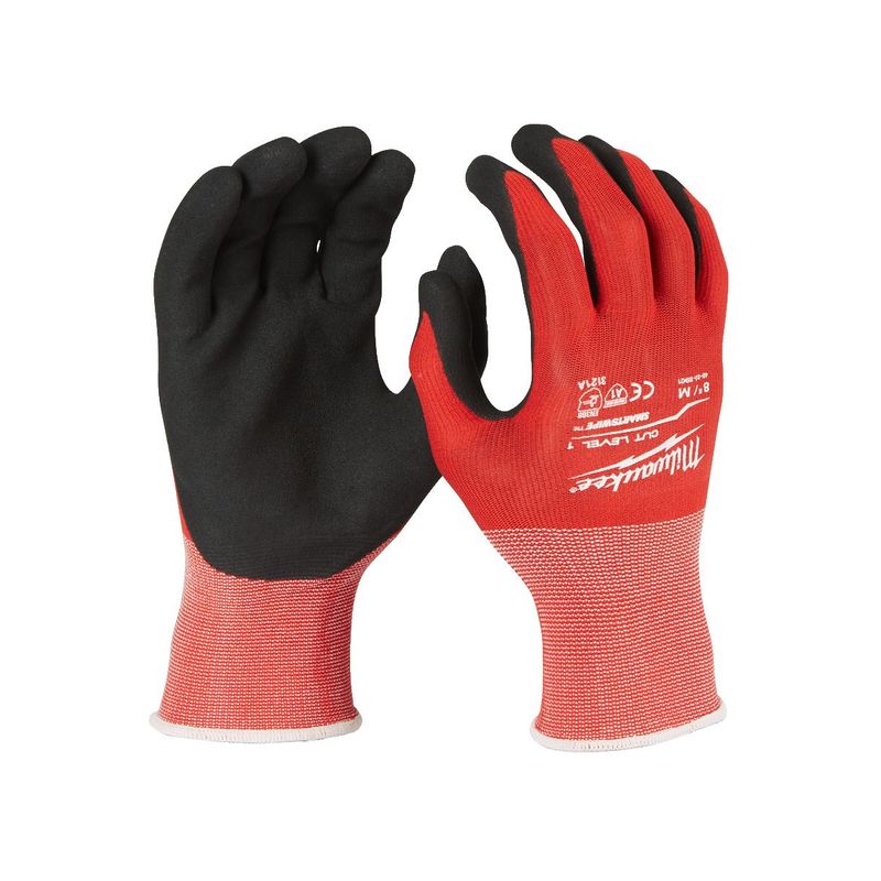 Guantes anticorte Nivel 1 - M/8 - 1 par