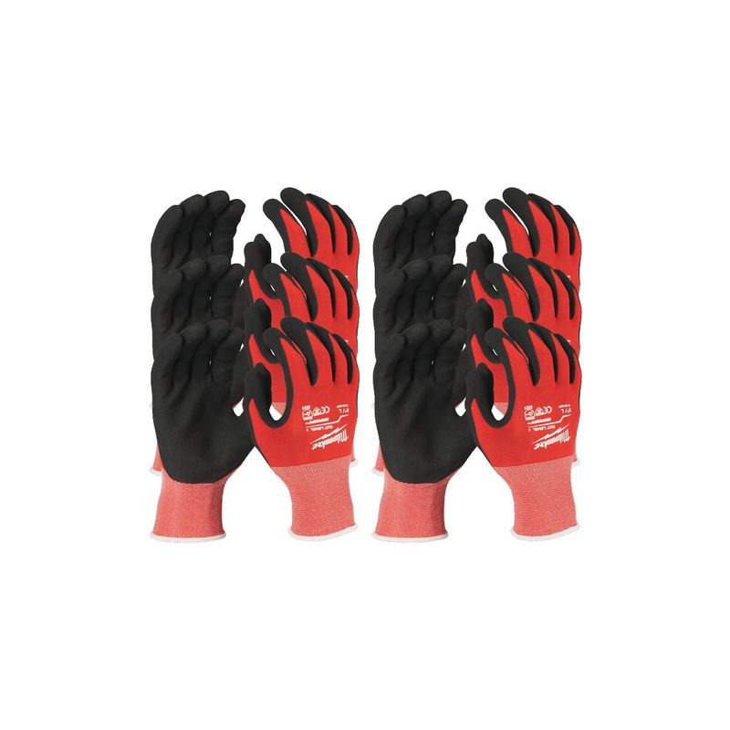 12 guantes anticorte Nivel 1 - L/9 -