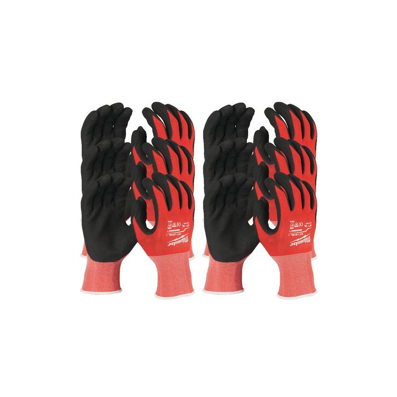 12 guantes anticorte Nivel 1 - XL/10 - Pack de 12 pares
