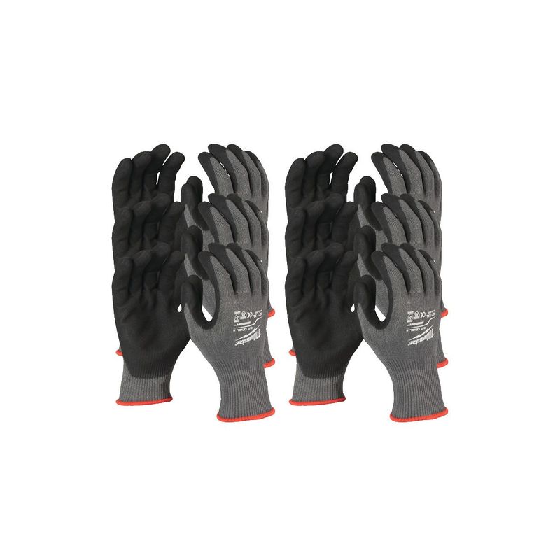 12 guantes anticorte Nivel 5 - XXL/11 - 12 pares - Pack de 12 pares