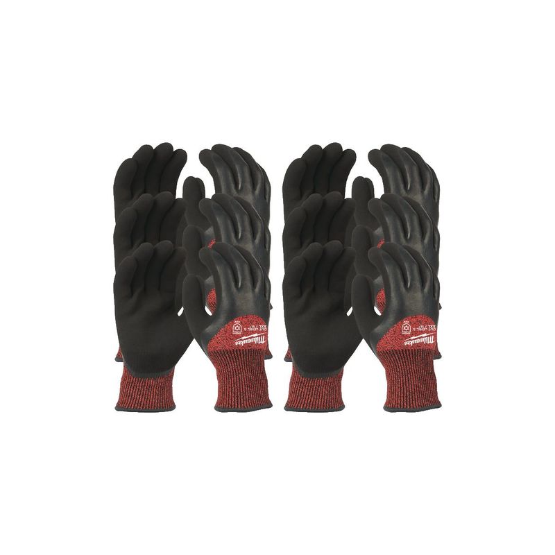 12 guantes Prot.térmica anticorte Nivel 3 - XXL/11 - Pack de 12 pares