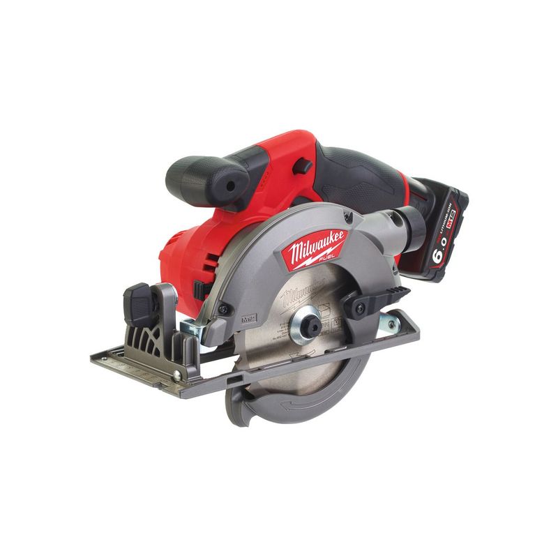 M12CCS44-0 Sierra circular subcompacta M12 FUEL™, diámetro del disco 140mm, máxima profundidad de corte 44mm, 3600rpm. Se suministra en versión cero, sin baterías ni cargador