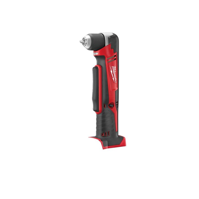 C18RAD-0 Taladro angular compacto M18™, 800rpm, par máximo 20Nm, cabezal compacto 100mm, portabrocas automático 10mm, embrague electrónico de 10+1 posiciones. Se suministra en versión cero, sin baterías ni cargador