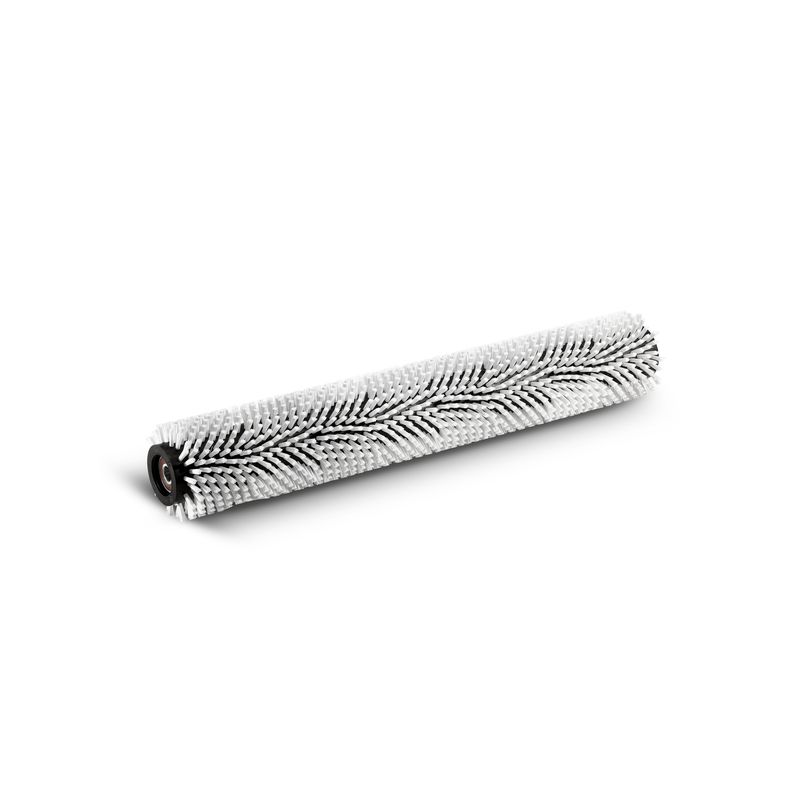 Cepillo cilíndrico, blando, blanco, 532 mm