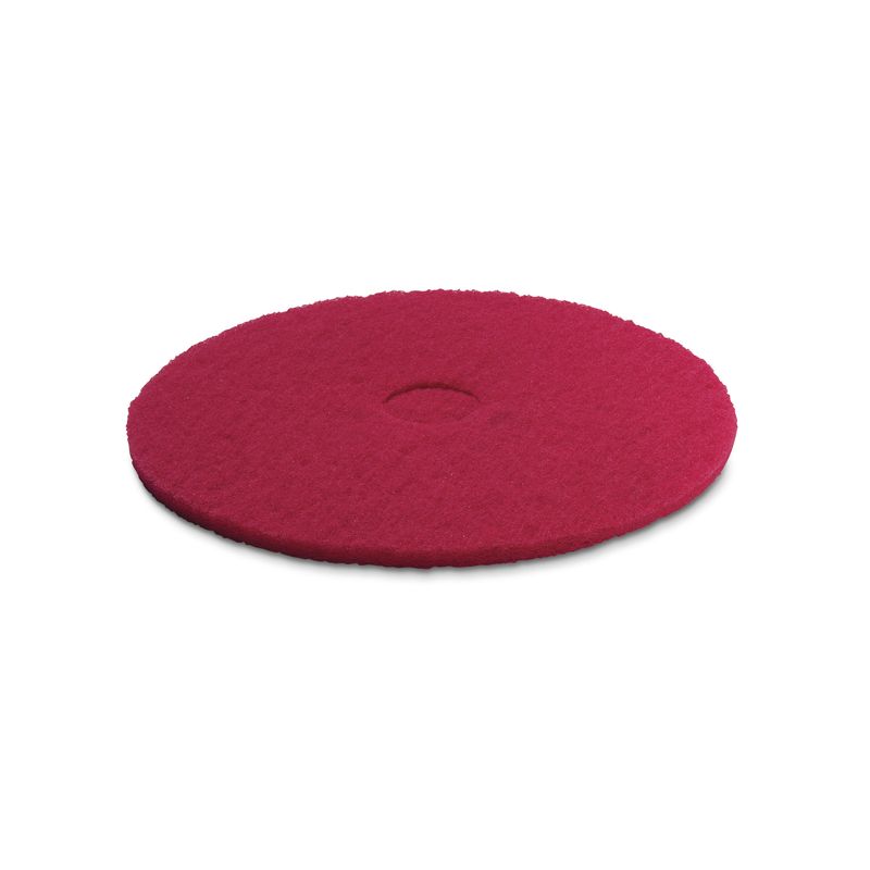 Cepillo de esponja, semiblando, rojo, 381 mm