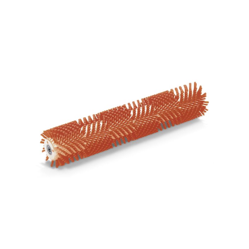 Cepillo cilíndrico, alto-profundo, naranja, 700 mm