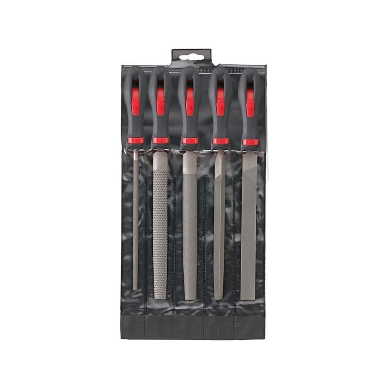 Jgo.limas de taller      200mm H2 5pza. FORMAT