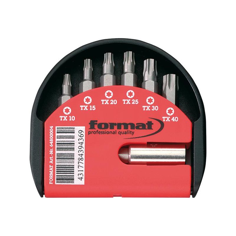 Surtido de puntas Torx   7pza. FORMAT