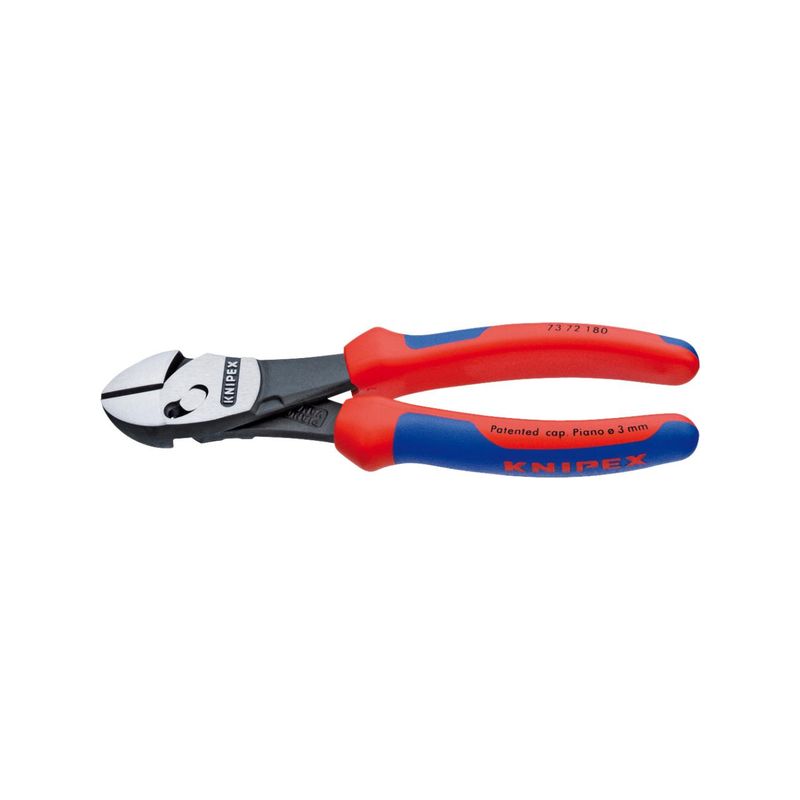 Alicates d corte diagonalde fuerza 180mmpul., mango de 2 comp.Knipex