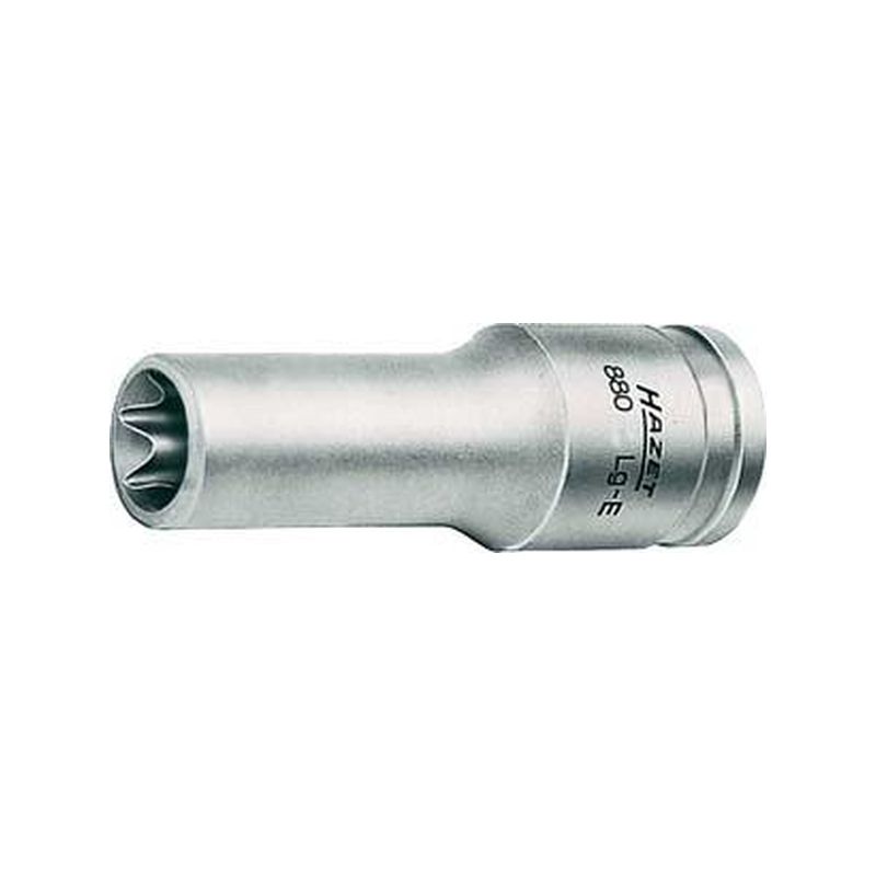 Llave de vaso 3/8"       E8 larga Hazet