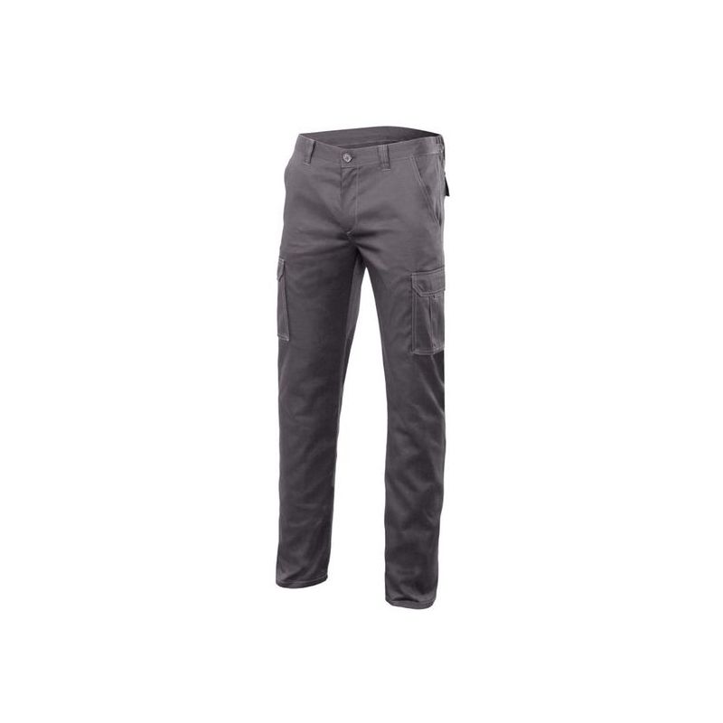 PANTALON TERGAL MULTIBO T/44 ELAST. GRIS