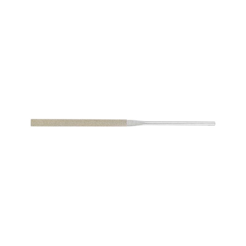 Lima de aguja de diamante140mm plano rd. FORMAT