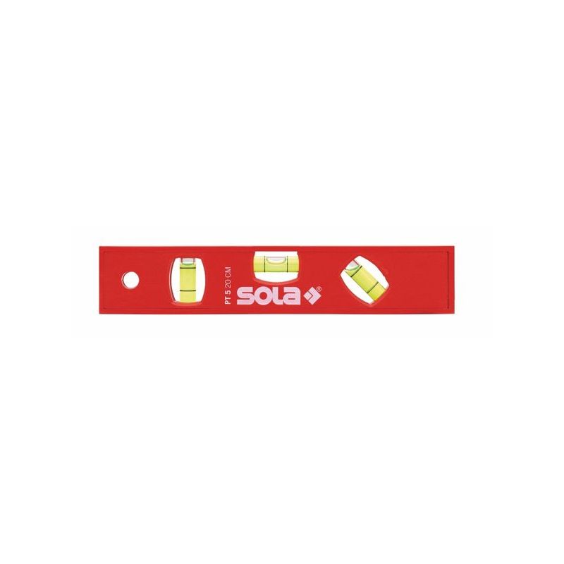 NIVEL MEDIC TORPEDO 020CM 3 BURBUJAS BOLSILLO ABS SOLA      