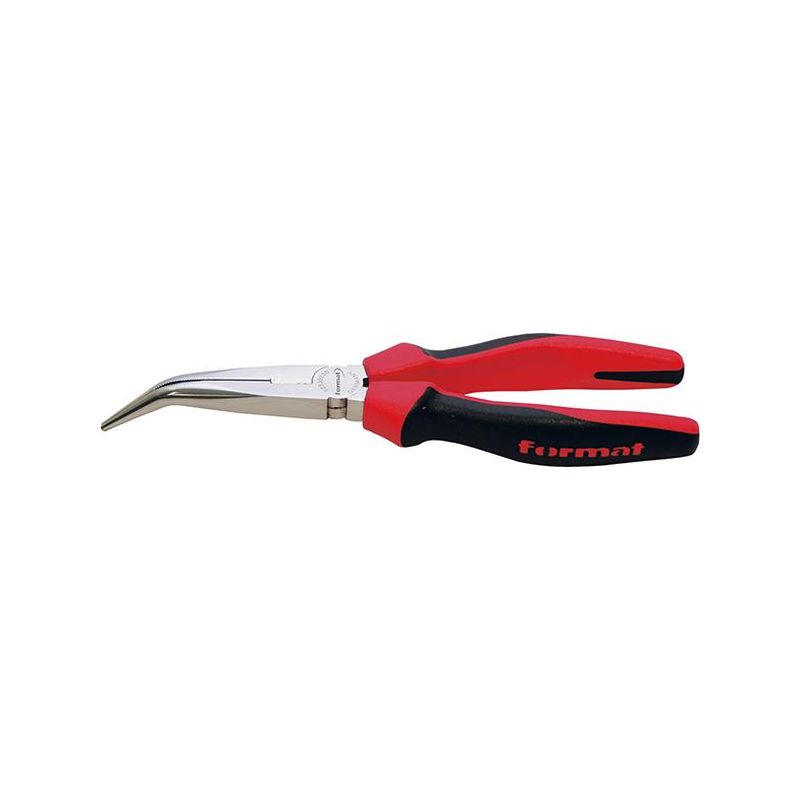 Alicate boca redonda plan200mm 2-comp.-mang FORMAT