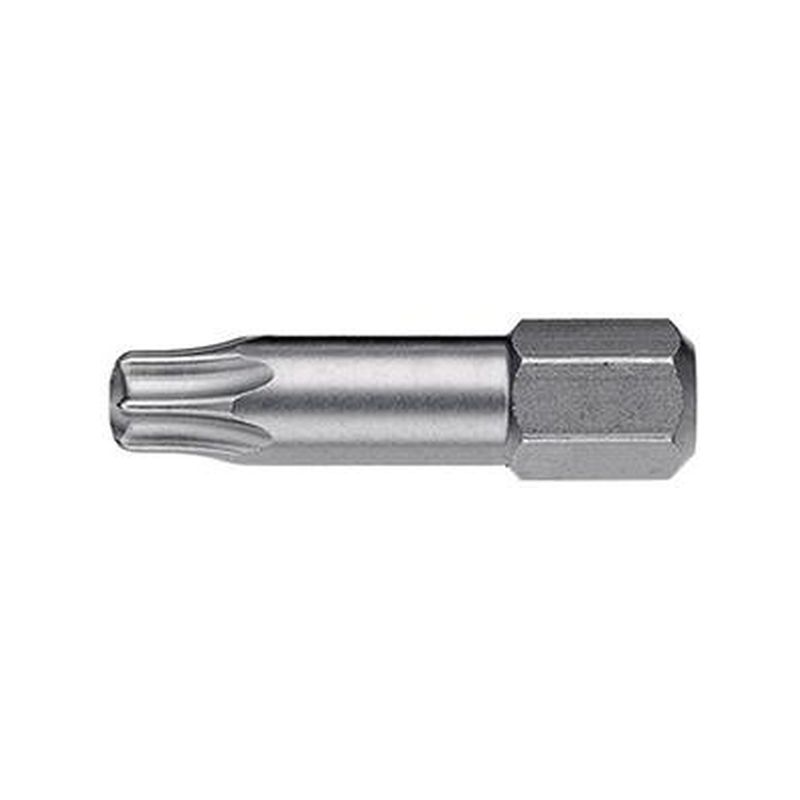 Punta Torsión DIN 3126,  forma C 6,3 "1/4" ,T10x25mm"