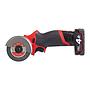 Cortadora M12 FUEL, disco 76mm, disco diamante, disco TCT y disco abrasivo, 1x M12B4, 1x M12B2