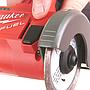 Cortadora M12 FUEL, disco 76mm, disco diamante, disco TCT y disco abrasivo, 1x M12B4, 1x M12B2