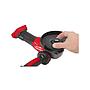 Amoladora angular M18 FUEL™, diámetro del disco 125mm, 8500rpm, AVS, FIXTEC™, protección anti-kickback, interruptor de botón con bloqueo. Incluye guarda adicional para corte. Se suministra en versión cero, sin baterías ni cargador