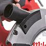 Sierra circular para madera M18 FUEL™, diámetro del disco 190mm, máxima profundidad de corte 66mm, 5800rpm, compatible con raíl guía. Se suministra con 1 batería HIGH OUTPUT™ M18HB12 y cargador rápido M12-18FC, en kitbox