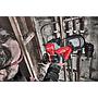 Sierra de banda subcompacta M12 FUEL™, capacidad de corte 64mm, gatillo con velocidad variable, protector de cuchilla integrado. Se suministra con 2 baterías M12B4 y cargador C12C, en kitbox