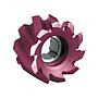 Fresa cil. front. DIN1880HSSCo8 TiALN tipo HR50x36mm FORMAT