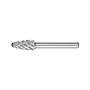 Buril fres. HM RBF 1225 ACERO 6mm 12x25 mmRüggeberg