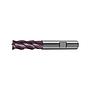 Fresa frontal DIN6527 MDITiALN Z4 vastago HB 8mmFORMAT