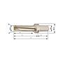 Broca maciza para plaquita corte refrig intDx3 32mm