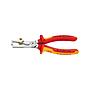 Pelacables/Cortacables 180mm VDE c.m.plas.Knipex