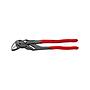 Alicates de ajuste tipo pico de loro negro 250mm con mango de plast. Knipex