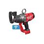 M18ONEFHIWF1-0X Llave de impacto de alto par M18 FUEL™ ONE-KEY™, recepción 1" con anillo de fricción, 4 modos, máximo par de apriete 2033Nm, máximo par de desapriete 2400Nm. Se suministra en versión cero, sin baterías ni cargador, en HD-box
