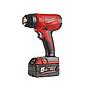 M18BHG-502C Pistola de calor M18™, 470°C, caudal de 170l/min. Incluye 2 boquillas. Se suministra con 2 baterías M18B5 y cargador M12-18C, en kitbox