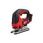 M18BJS-0X Sierra de calar con empuñadura cerrada M18™, capacidad máxima en madera 135mm, carrera 25mm, 0-2800cpm. Se suministra en versión cero, sin baterías ni cargador, en HD-box