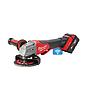 M18ONEFSAG125XPDB-502X Amoladora angular M18 FUEL™ ONE-KEY™, diámetro del disco 125mm, freno RAPIDSTOP™, 8500rpm, AVS, FIXTEC™, protección anti-kickback, DMS. Incluye guarda adicional para corte. Se suministra con 2 baterías M18B5 y cargador rápido M12-18FC, en HD-box